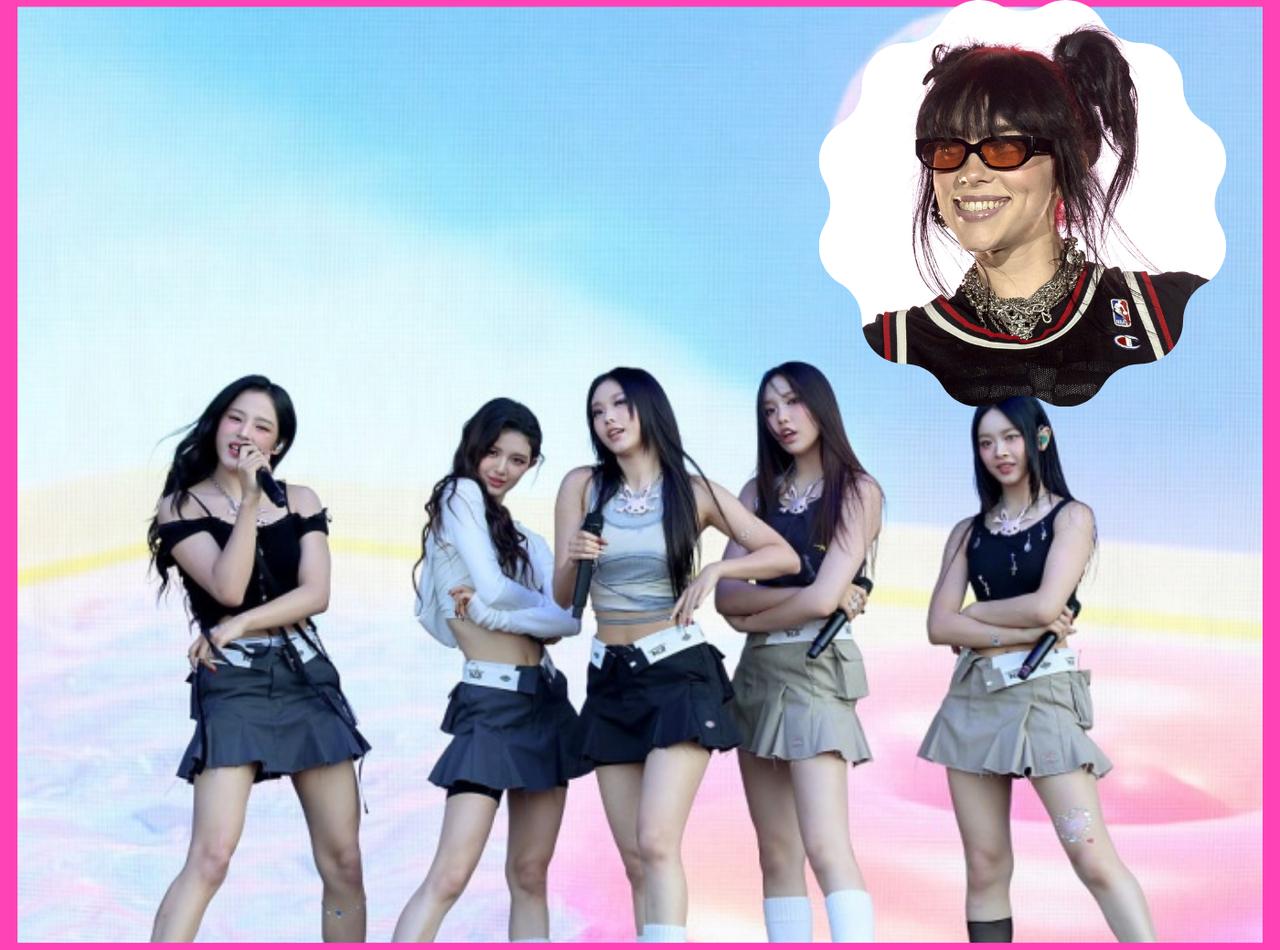 ビリー・アイリッシュがNewJeansの一員!?ついにNewJeansが憧れの人と対面