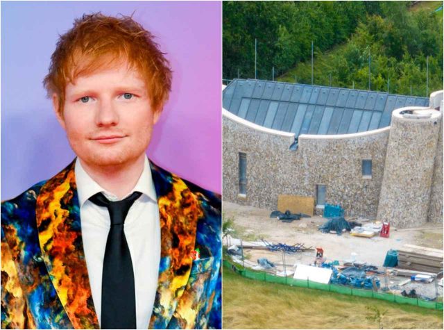 家族4人で「東京ドーム1個分」に暮らす…“エド・シーラン村”に『教会』や『埋葬室』が完成