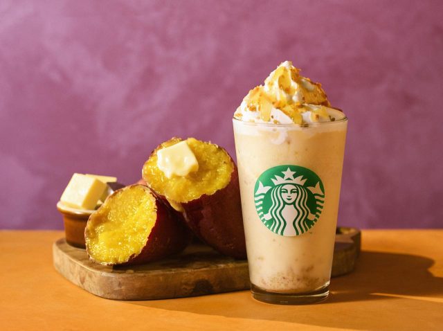 スターバックス初の「おさつ バター フラペチーノ®」が登場！バターとはちみつがしみ込む焼き芋をイメージ