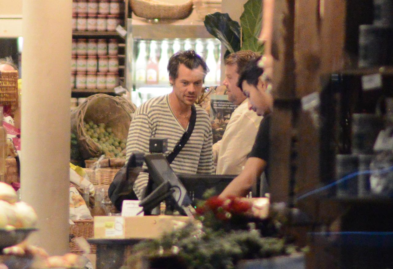 ハリー・スタイルズが仲良しセレブとスーパーで買い物