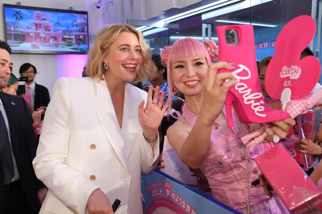 初来日グレタ・ガーウィグ監督の人柄に好感度爆上がり!映画『バービー』ジャパンプレミア登場