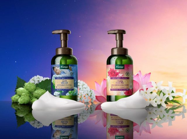 クナイプから「泡ボディウォッシュ」が新登場！リラックスとリゾート気分な2種の香り