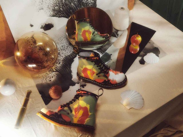 ドクターマーチンがTATEとのコラボ発表！“シュルレアリスト”アーティストとの新作