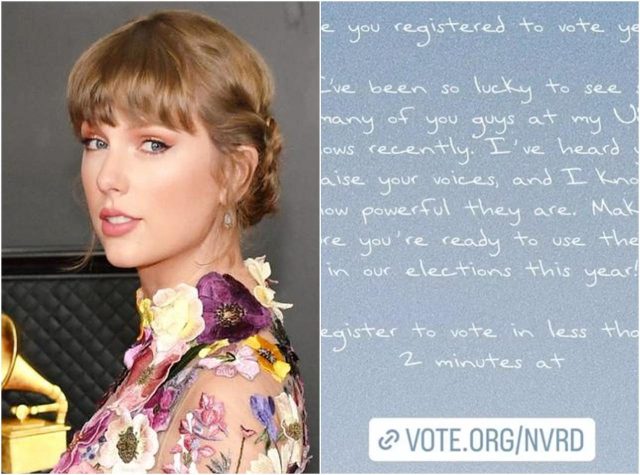 テイラー・スウィフトの“呼びかけ”で「21年比849％増」のサイトが感謝、これが『影響力を社会貢献に使う』ということ！