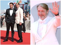 マッツ・ミケルセン、“ハンサム遺伝子”を受け継ぐ息子と映画祭に出席