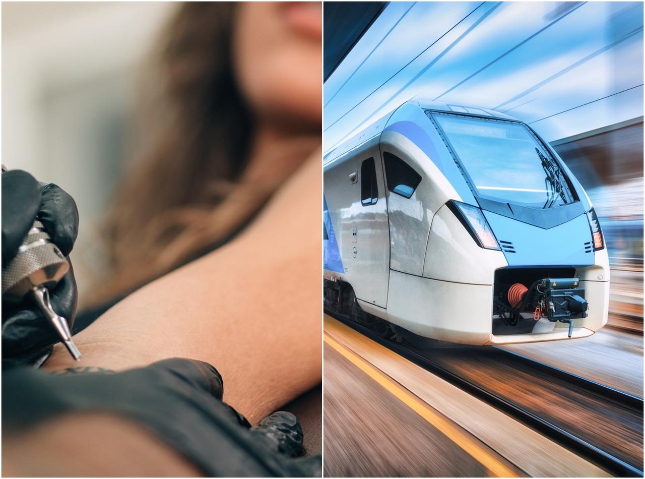 タトゥーを入れたら“1年間無料”で鉄道旅行ができる!?新たな試みに賛否