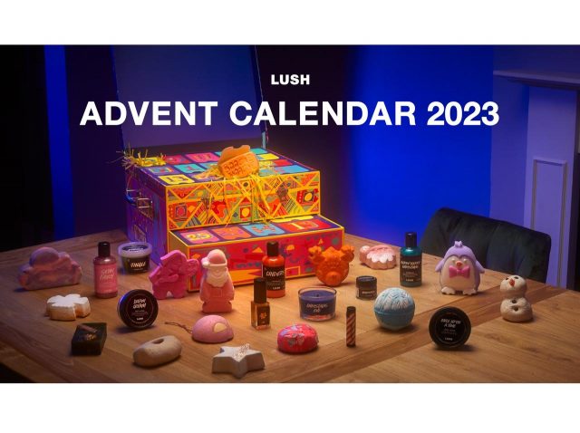 LUSHより全商品がヴィーガンのアドベントカレンダー2種が登場