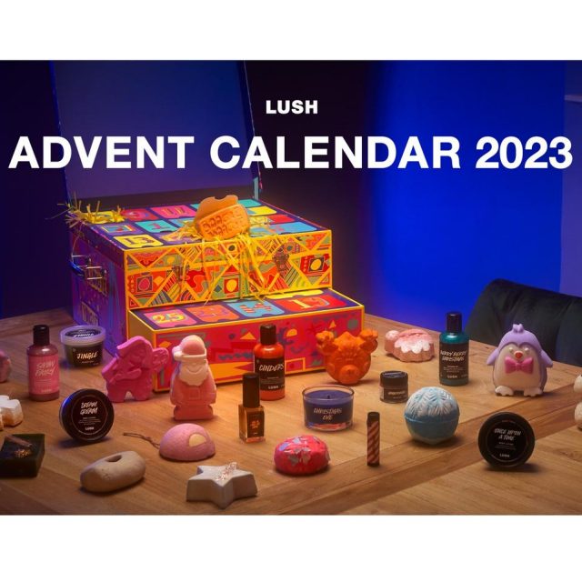 LUSHより全商品がヴィーガンのアドベントカレンダー2種が登場