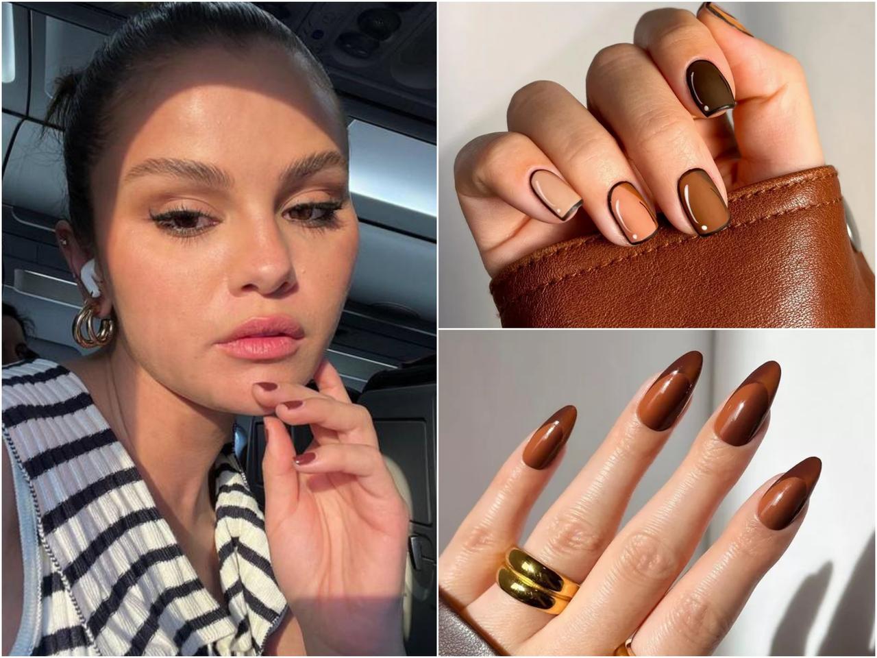 2023年秋冬おすすめ!トレンドの「ブラウンネイル」でオシャレな指先に