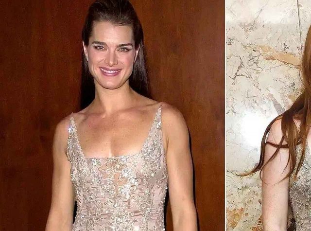 22年越しに親子で着回し！ ブルック・シールズ17歳娘が母のドレス着て登場