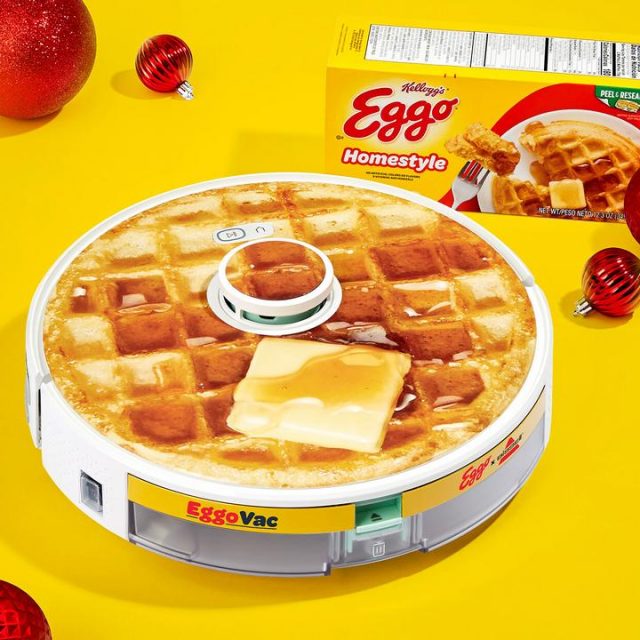 なぜか分からないが『冷凍ワッフル』と『掃除機』が合体した「EggoVac」が米で誕生
