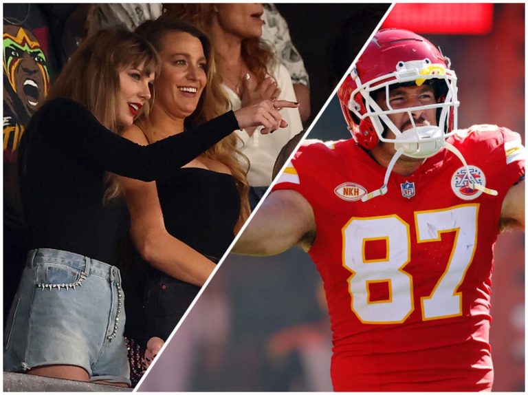 テイラー・スウィフトが急接近中のNFL選手の試合を再び観戦、フィールドを指差し「彼を見て！」