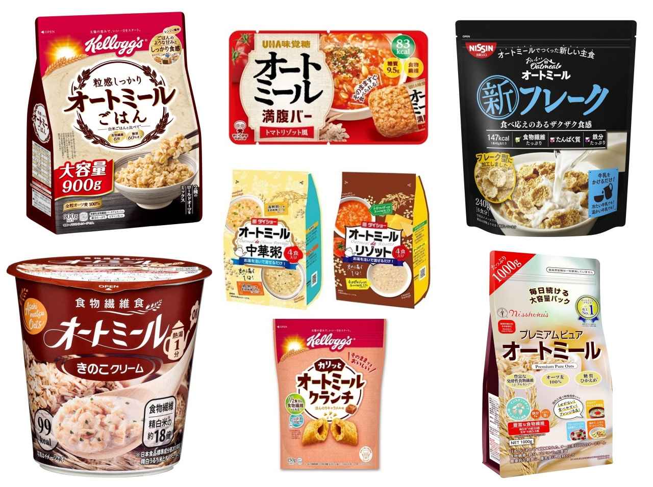 「オートミール」の多様化が止まらない!今試したいオススメ食品7選
