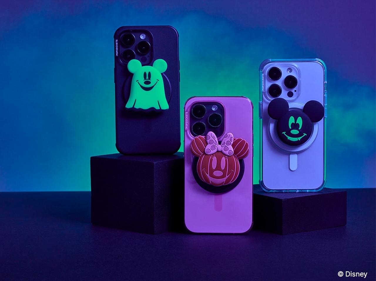 PopSocketsとディズニーがコラボ!暗闇で光るハロウィンデザインが登場