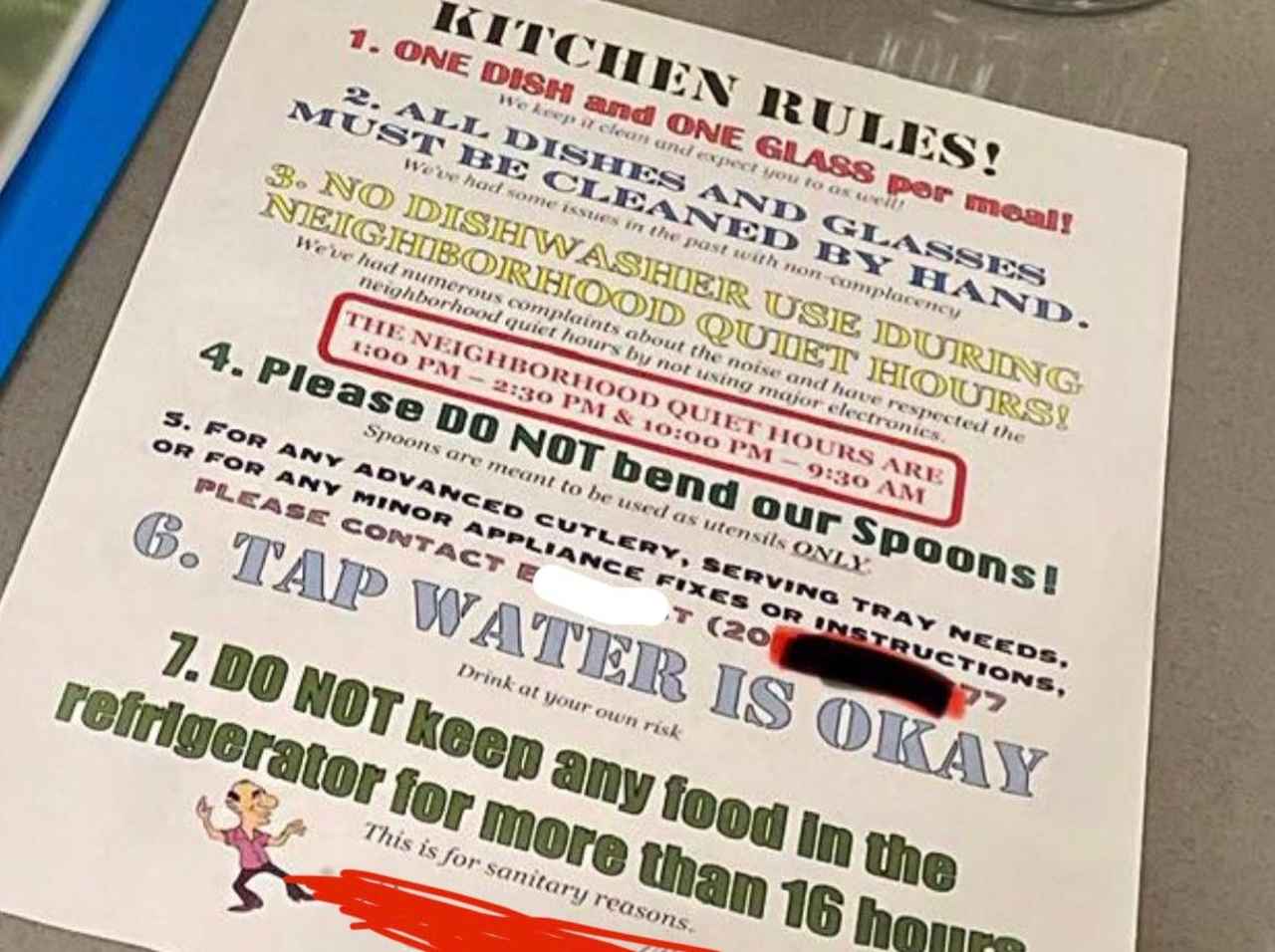 「皿とコップは手で洗ってください」民泊先の『超厳格ルール』にゲストも困惑