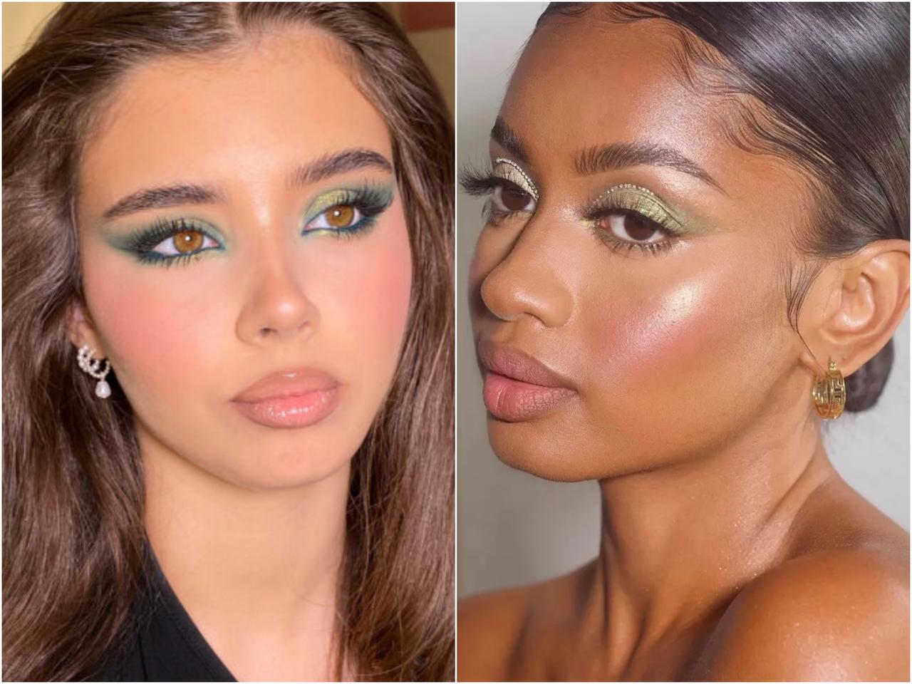 グリーンメイクであか抜け！SNSで話題の「マティーニメイク」がオシャレと話題