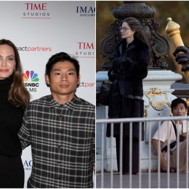 息子とお仕事！ アンジェリーナ・ジョリーの映画撮影のスタッフにパックスの姿