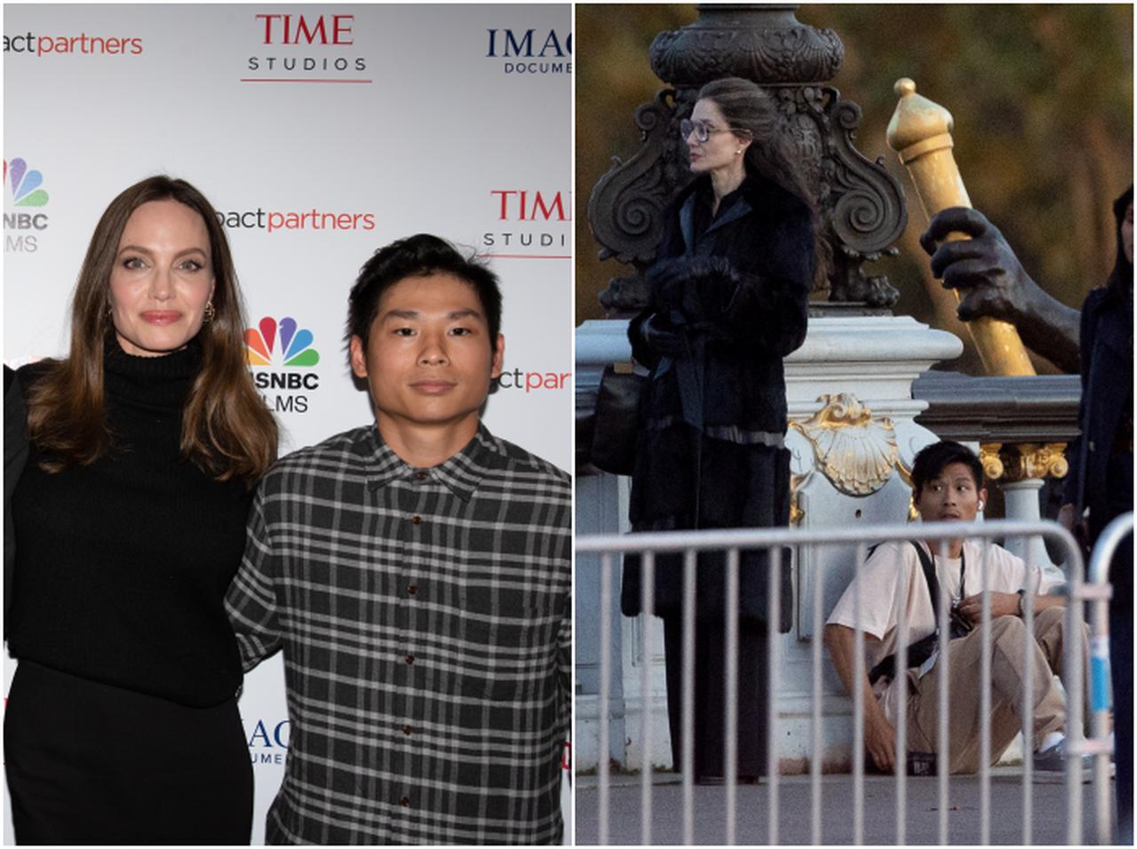 息子とお仕事! アンジェリーナ・ジョリーの映画撮影のスタッフにパックスの姿