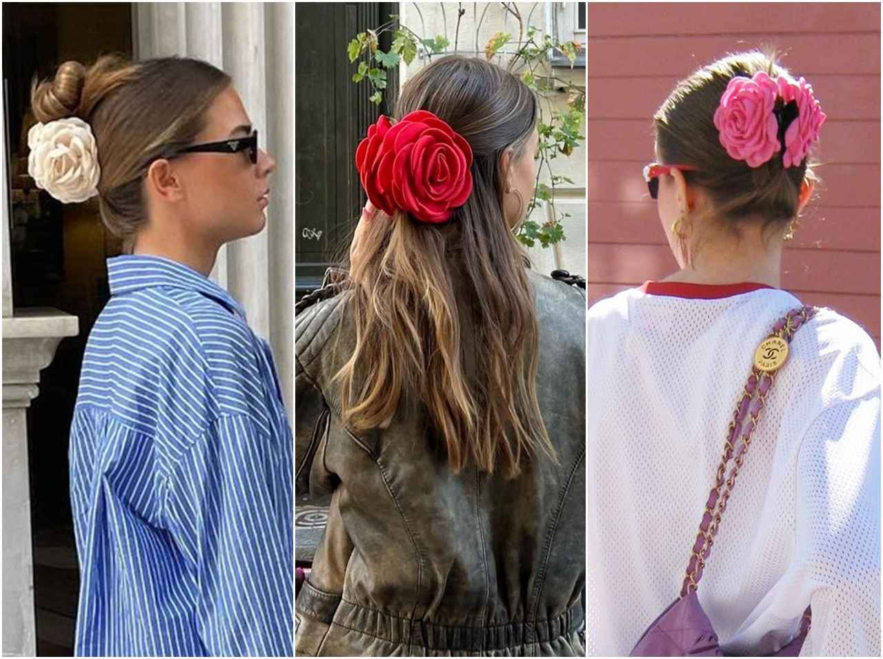 2023年秋冬トレンドのヘアアクセは「花」！海外ガールたちに学ぶ今っぽい取り入れ方