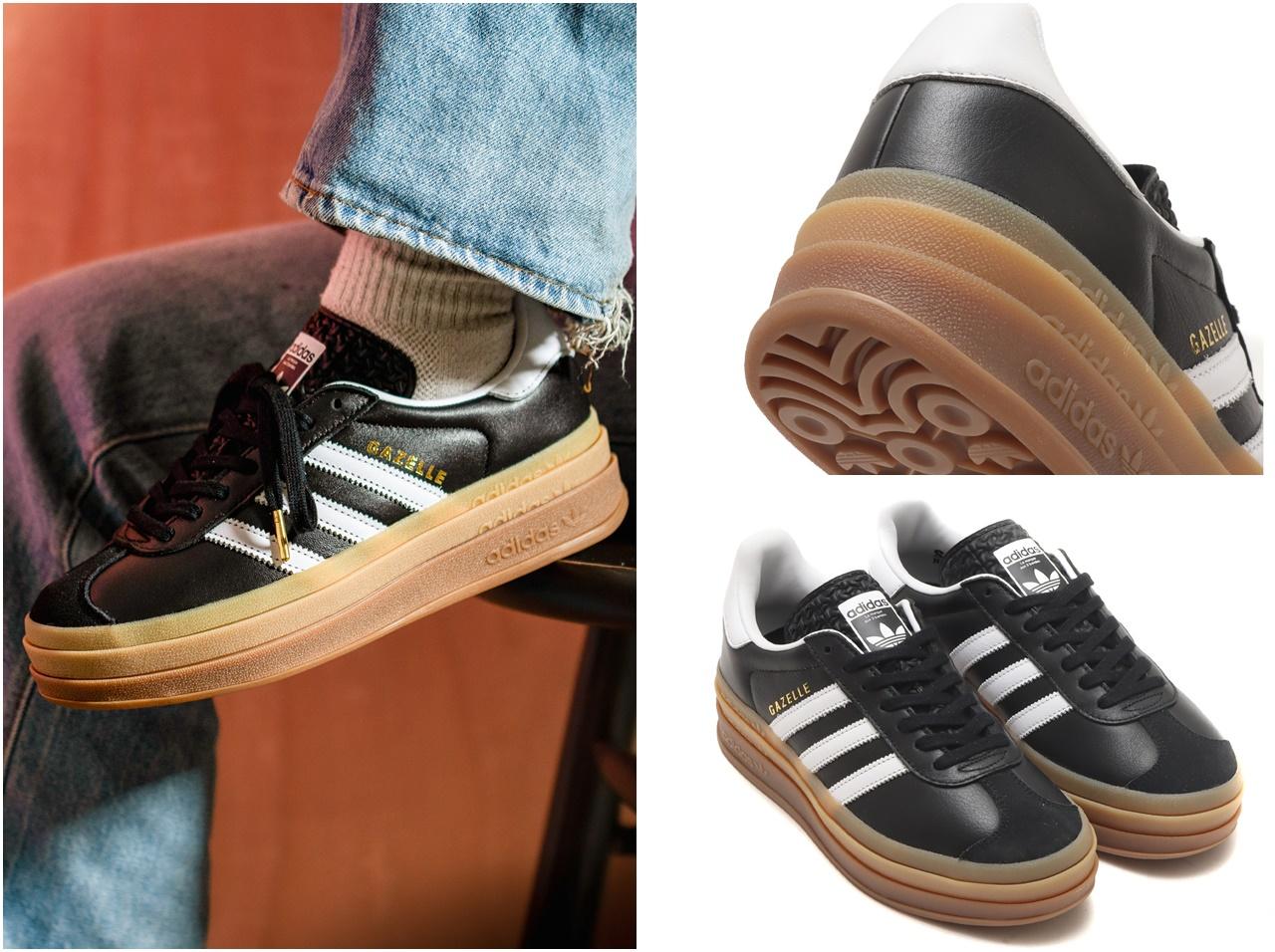 アディダスオリジナルスの人気モデル「ガゼル ボールド」のatmos pink別注モデルが発売