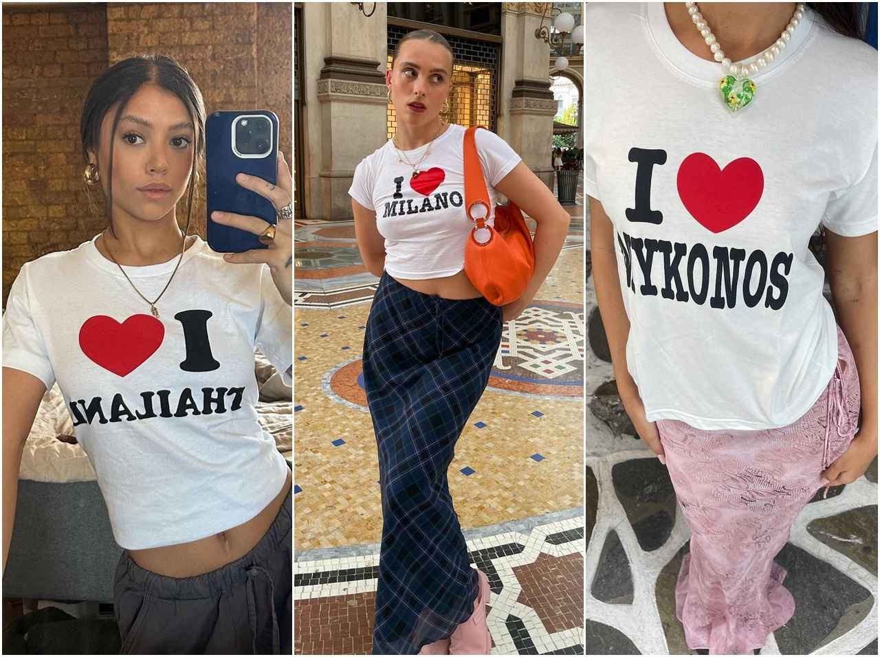 お土産の定番「I ♡(地名)」Tシャツがファッションアイテムとしてまさかのトレンド入り