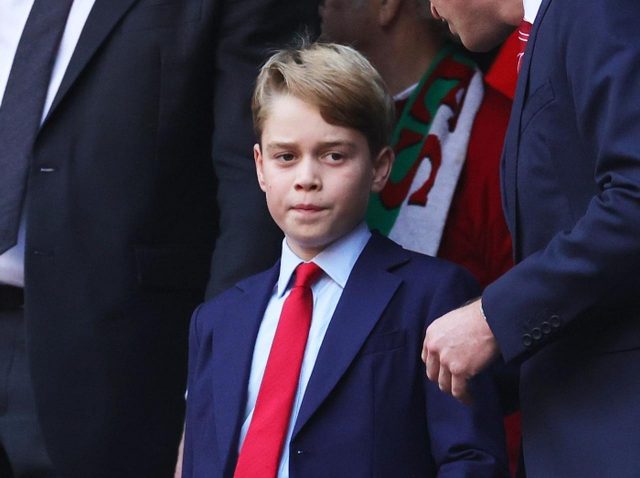 ジョージ王子がラグビーW杯観戦で夢中になっていた「食べ物」が明かされる