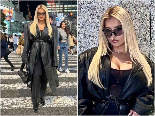 ビービー・レクサ、グラマラスなオールブラックコーデ【セレブの最新スタイル】
