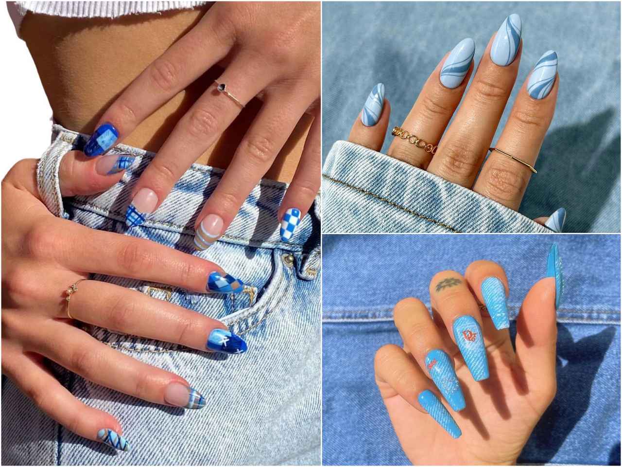 「デニムネイル」に注目！オシャレ映え必至の最旬ネイルデザイン