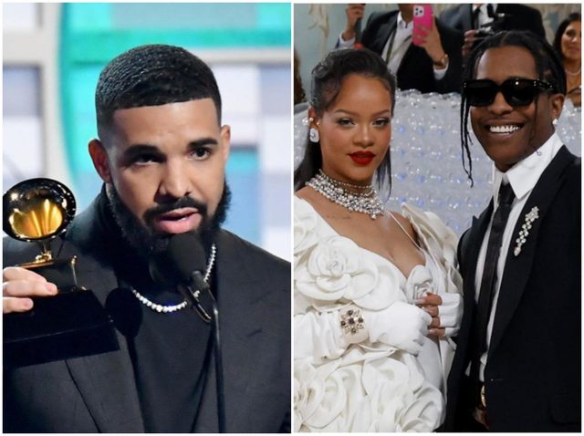 元カノのリアーナとエイサップをディスか、ドレイク新曲の歌詞が話題に