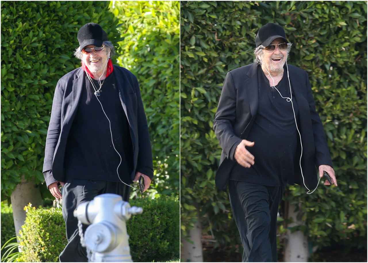 道で一人で笑っている人が大物ハリウッド俳優だった