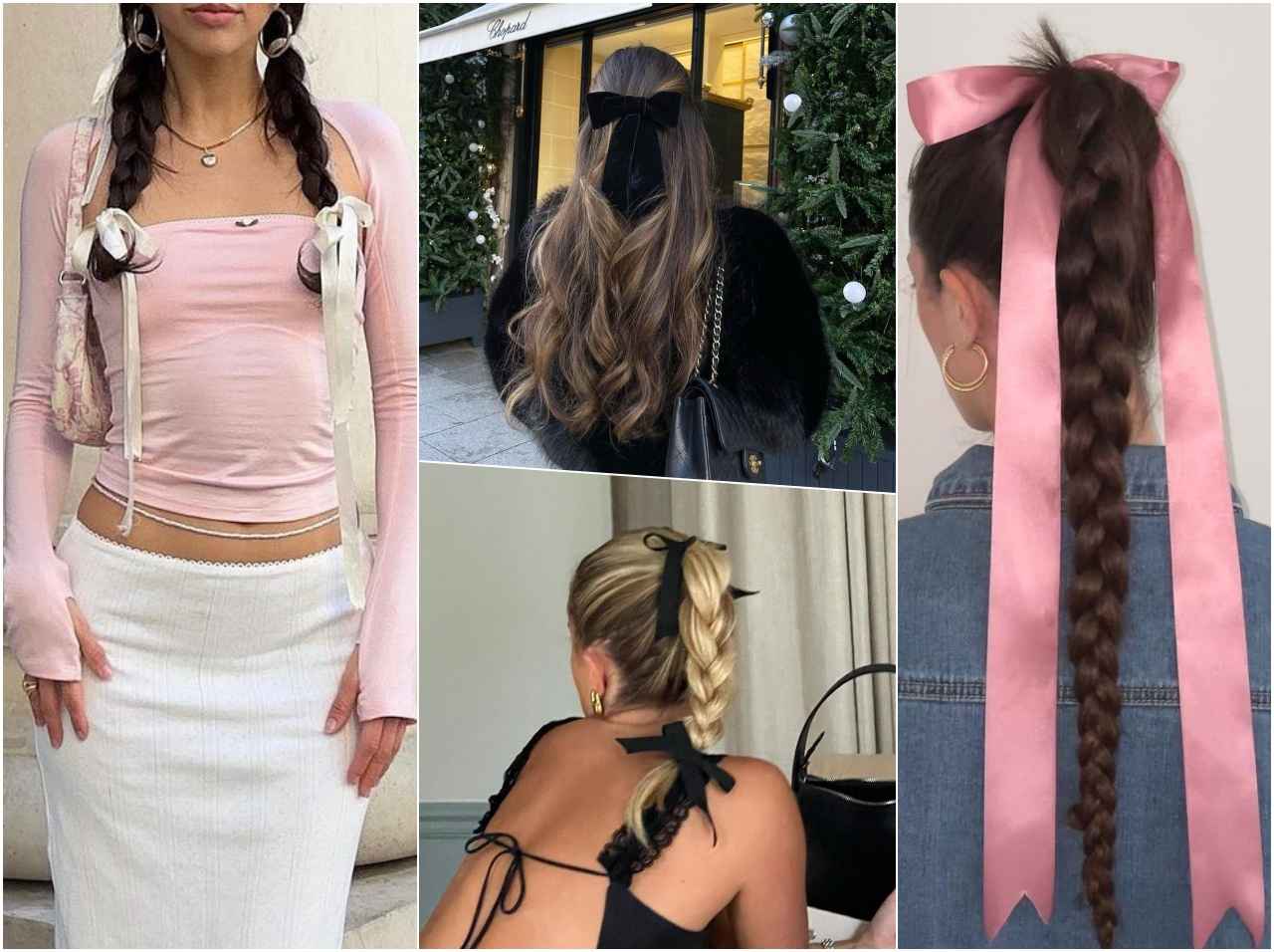 『リボン』さえあればOK!ホリデーにぴったりのヘアアレンジ集