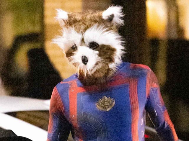 『ガーディアンズ・オブ・ギャラクシー』ロケットの“仮装”をした男性、まさかの「本人」だった【写真アリ】