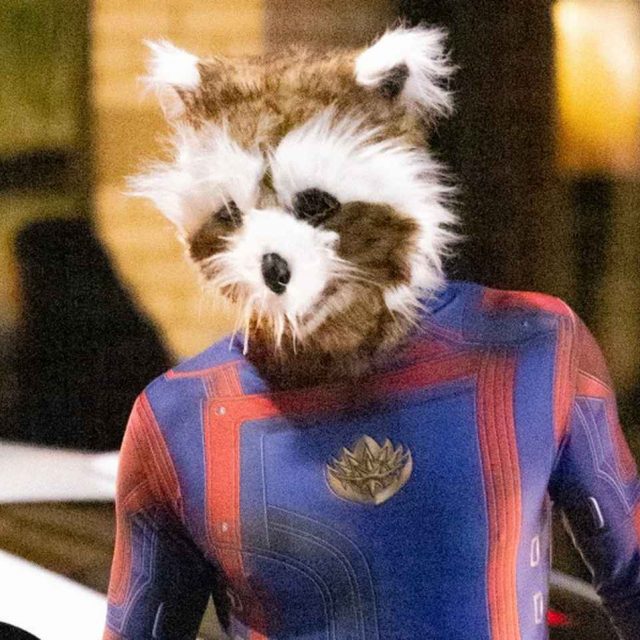 『ガーディアンズ・オブ・ギャラクシー』ロケットの“仮装”をした男性、まさかの「本人」だった【写真アリ】