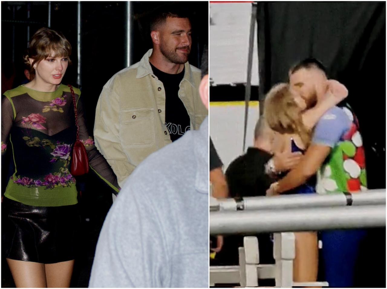 テイラー・スウィフトがファンの前で新恋人に熱烈キス！8万人の前で恋人を赤面させるサプライズ