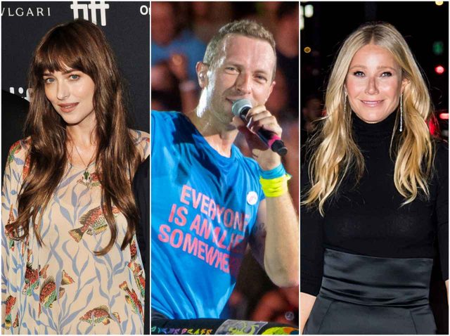 元妻と今カノが手繋ぎ双子コーデ！コールドプレイのクリス・マーティン一家の関係が幸せいっぱい