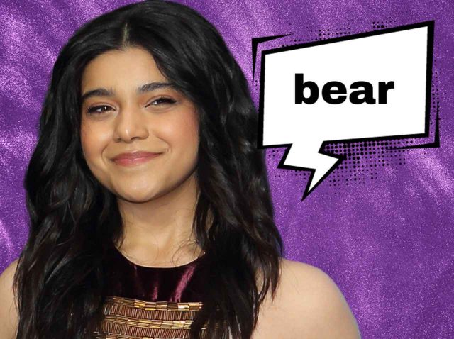 ミズ・マーベル役のイマン・ヴェラーニが使ってた「bear」ってどんな意味？【※クマではありません】