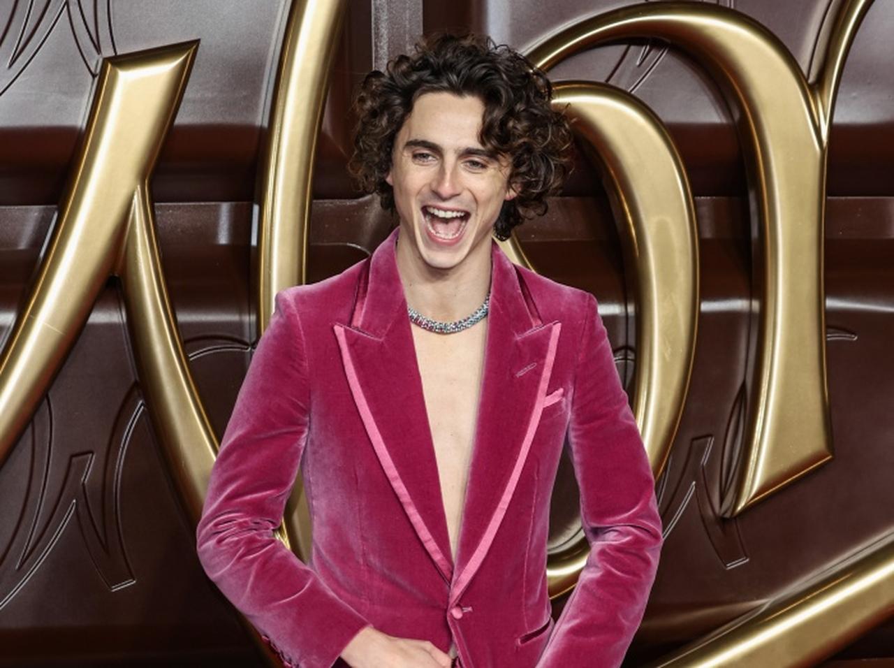 ティモシー・シャラメの「億万長者の恋人」が『ウォンカ』のプレミアにこっそり駆けつけていた