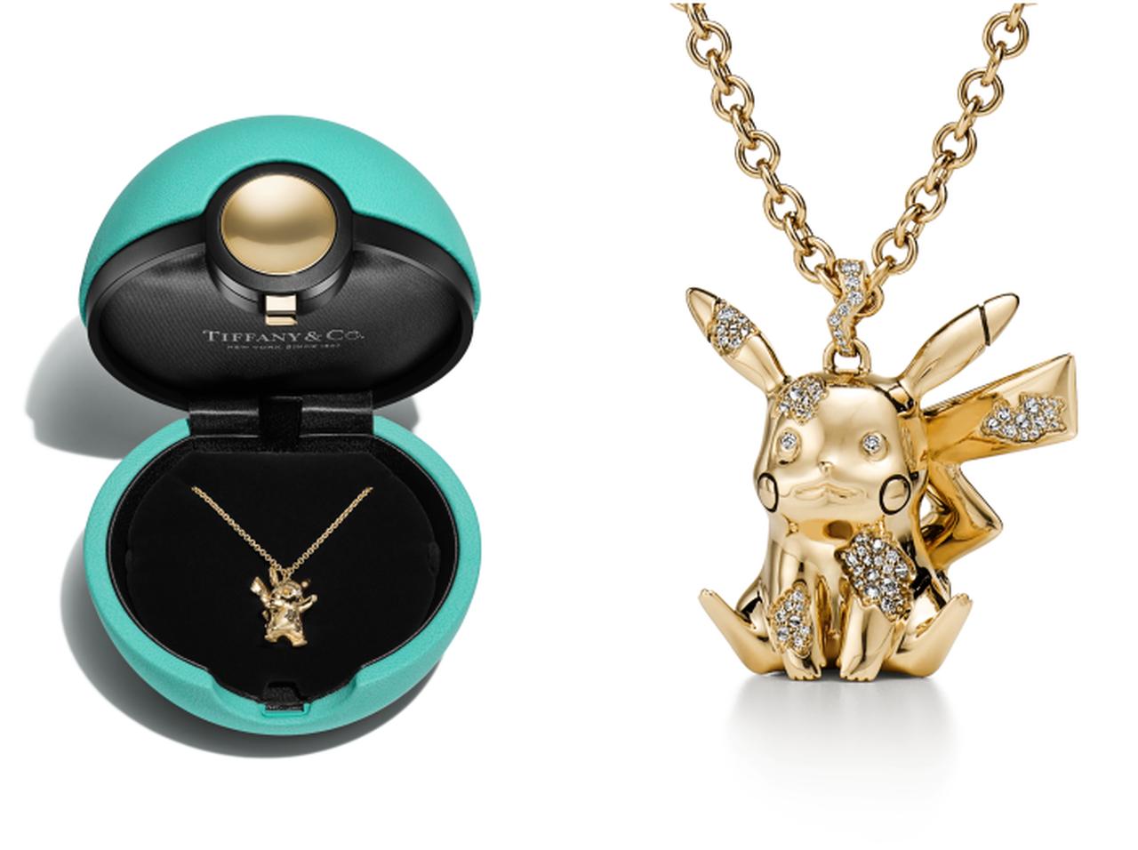 400万円超えの『黄金に輝くピカチュウ』が話題、ティファニーがポケモンとコラボ