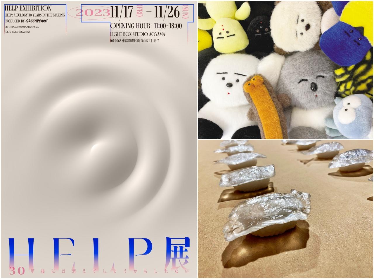 気候変動の影響をアートで表現「HELP展 ~30年後には消えてしまうかもしれない~」が開催