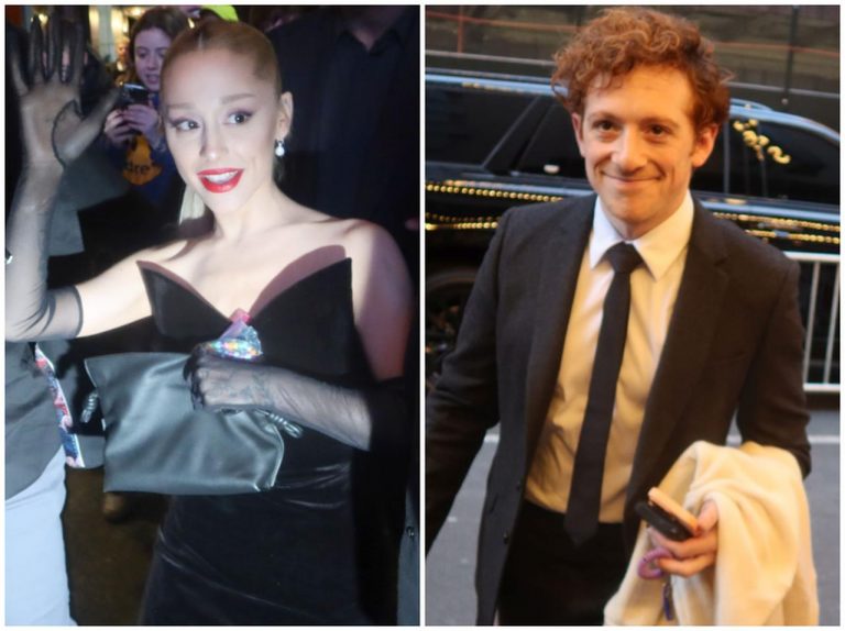 アリアナ・グランデ、新恋人が出演するミュージカルのオープニングナイトに駆けつける【写真アリ】