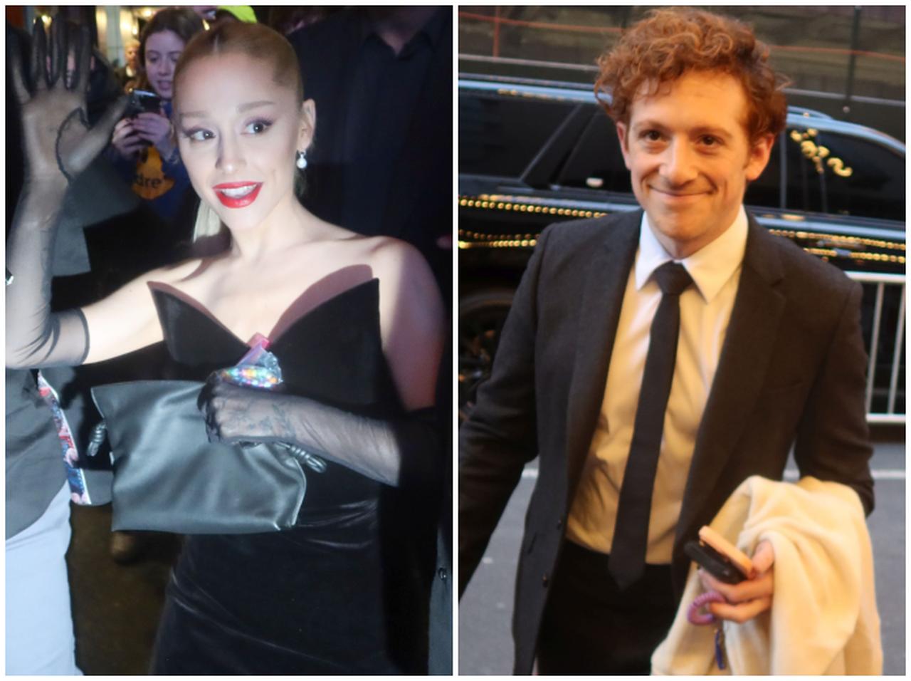 アリアナ・グランデ、新恋人が出演するミュージカルのオープニングナイトに駆けつける【写真アリ】