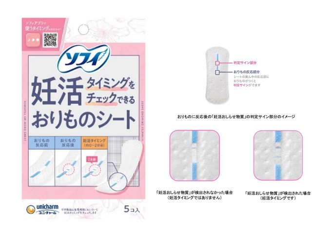 おりものシートで「妊活」をサポート！「ソフィ 妊活タイミングをチェックできるおりものシート」が販売開始