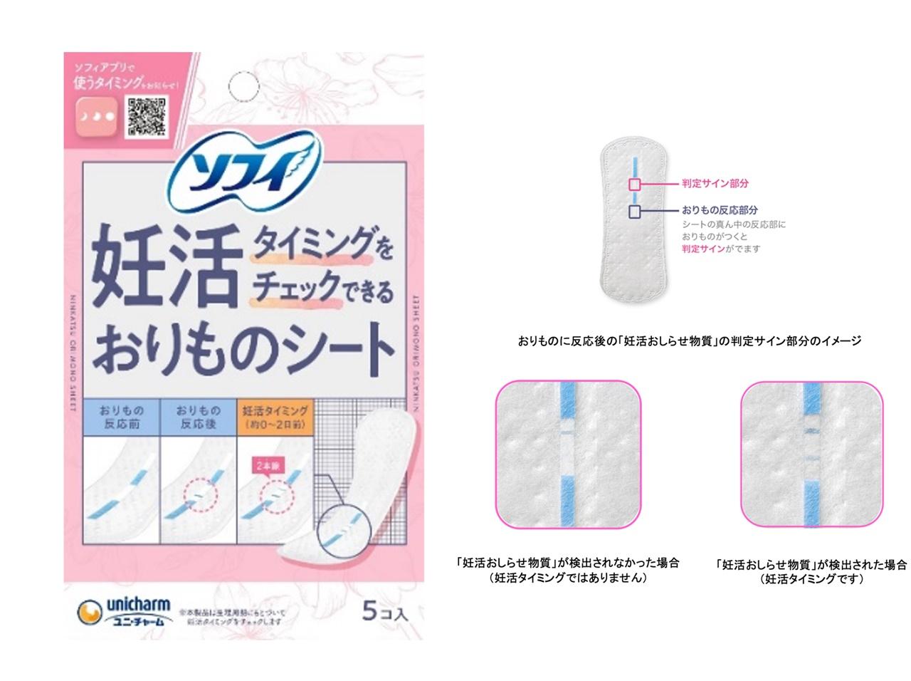 おりものシートで「妊活」をサポート!「ソフィ 妊活タイミングをチェックできるおりものシート」が販売開始