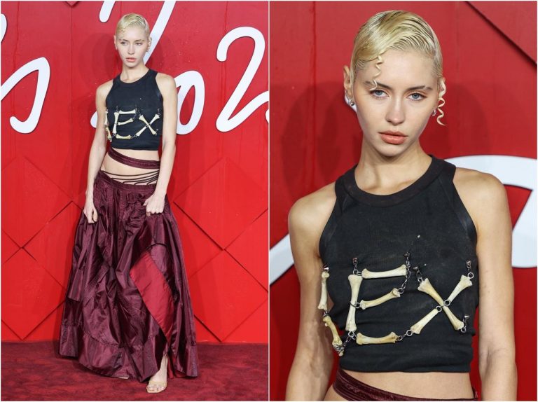 アイリス・ロウ、パンクでグラマラスなドレススタイル【セレブの最新スタイル】