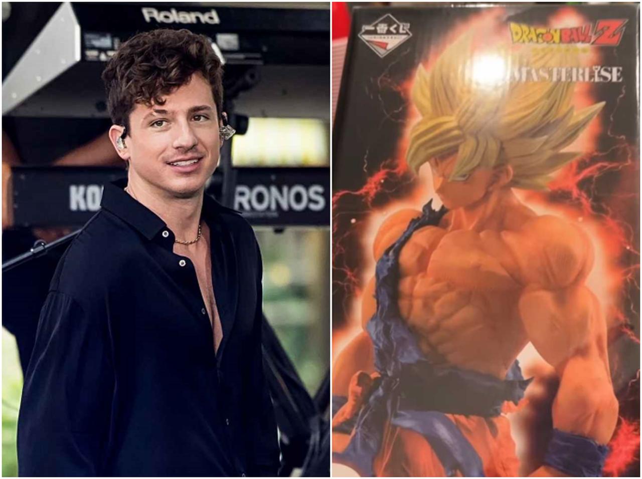 日本のコンビニで発売の『ドラゴンボール』一番くじをチャーリー・プースがゲット