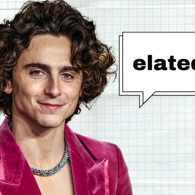 ティモシー・シャラメが使ってた英語「elated」ってどんな意味？