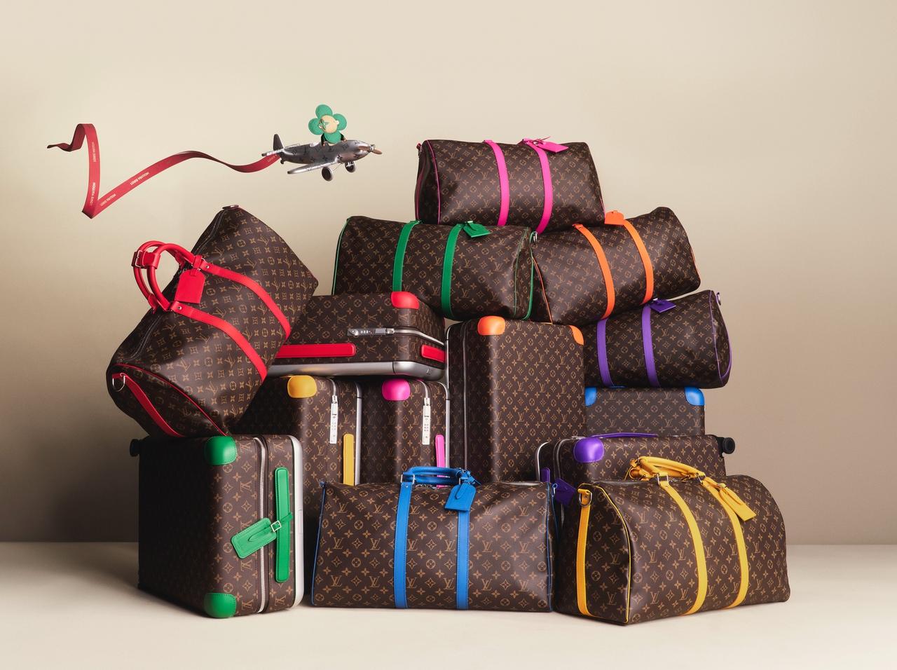 ルイ・ヴィトン、モノグラムをカラフルに彩るトラベルコレクション