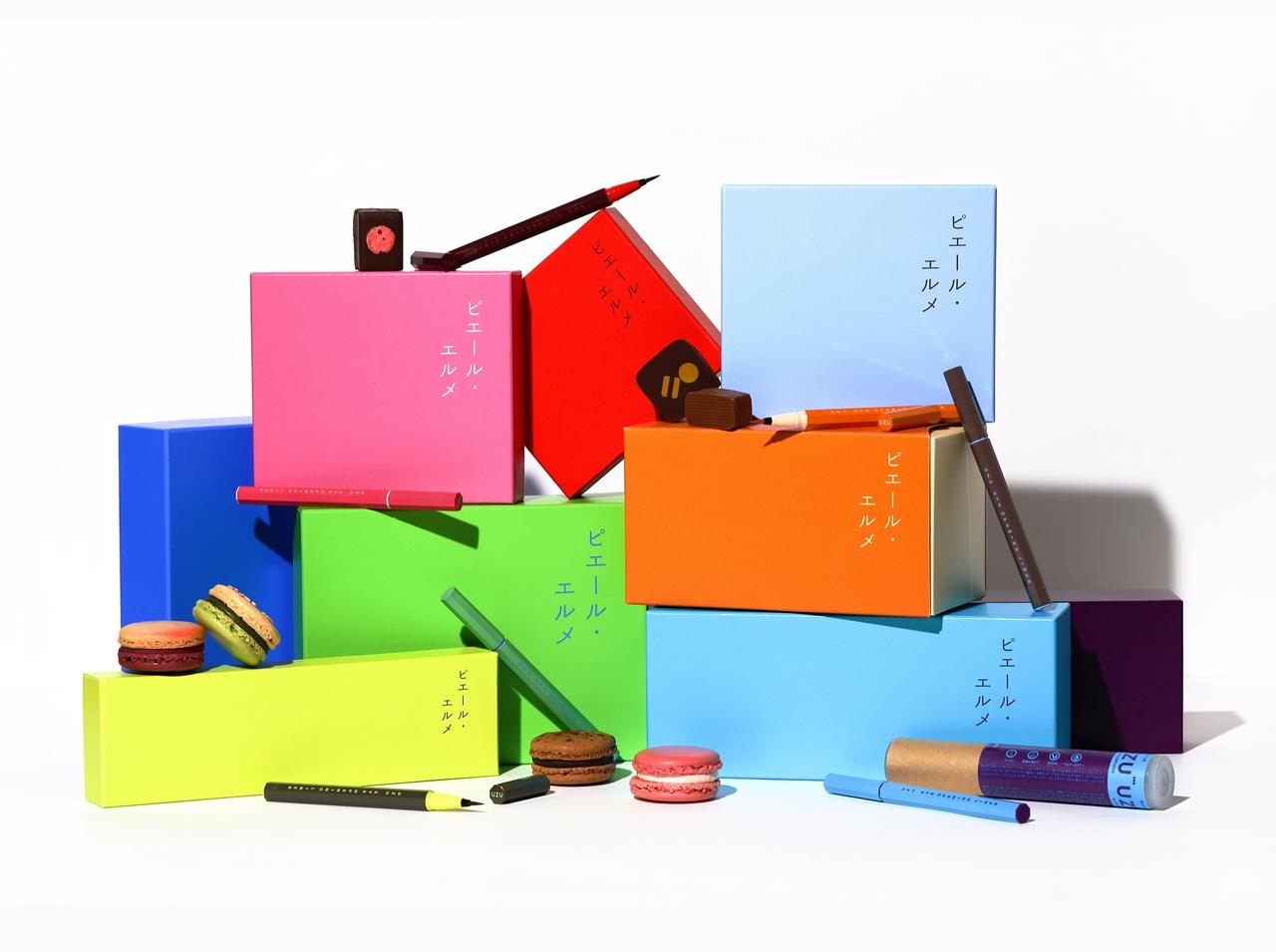 UZU BY FLOWFUSHIとピエール・エルメがコラボ!プレイフルなバレンタインギフトが登場