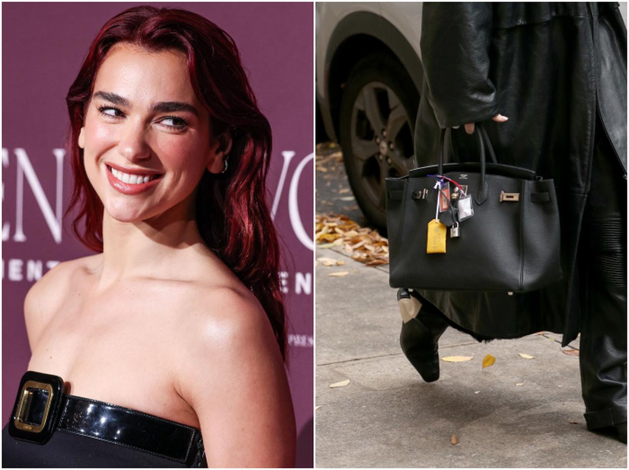 日本のお守りをバーキンにジャラづけ!デュア・リパの来日後のバーキンに注目