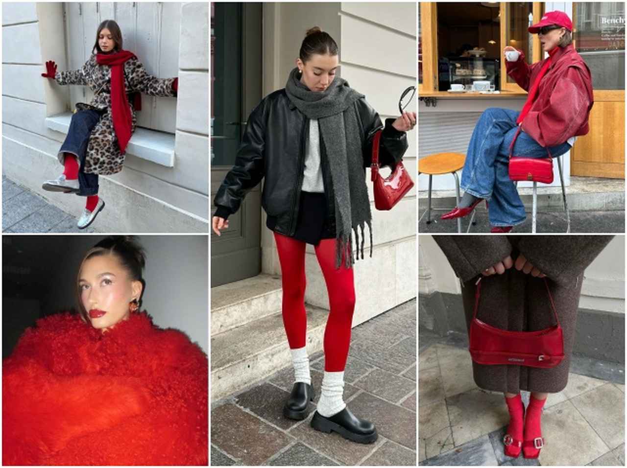 今『レッド』が一大トレンド！赤のファッション小物を使ったコーデ特集